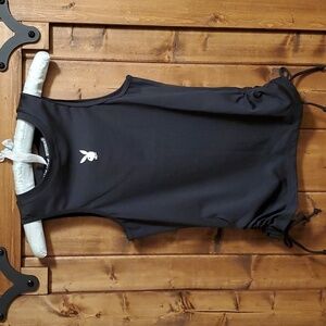 Playboy x Missguided Active Ruched Vest Tank Top Black size US 8
